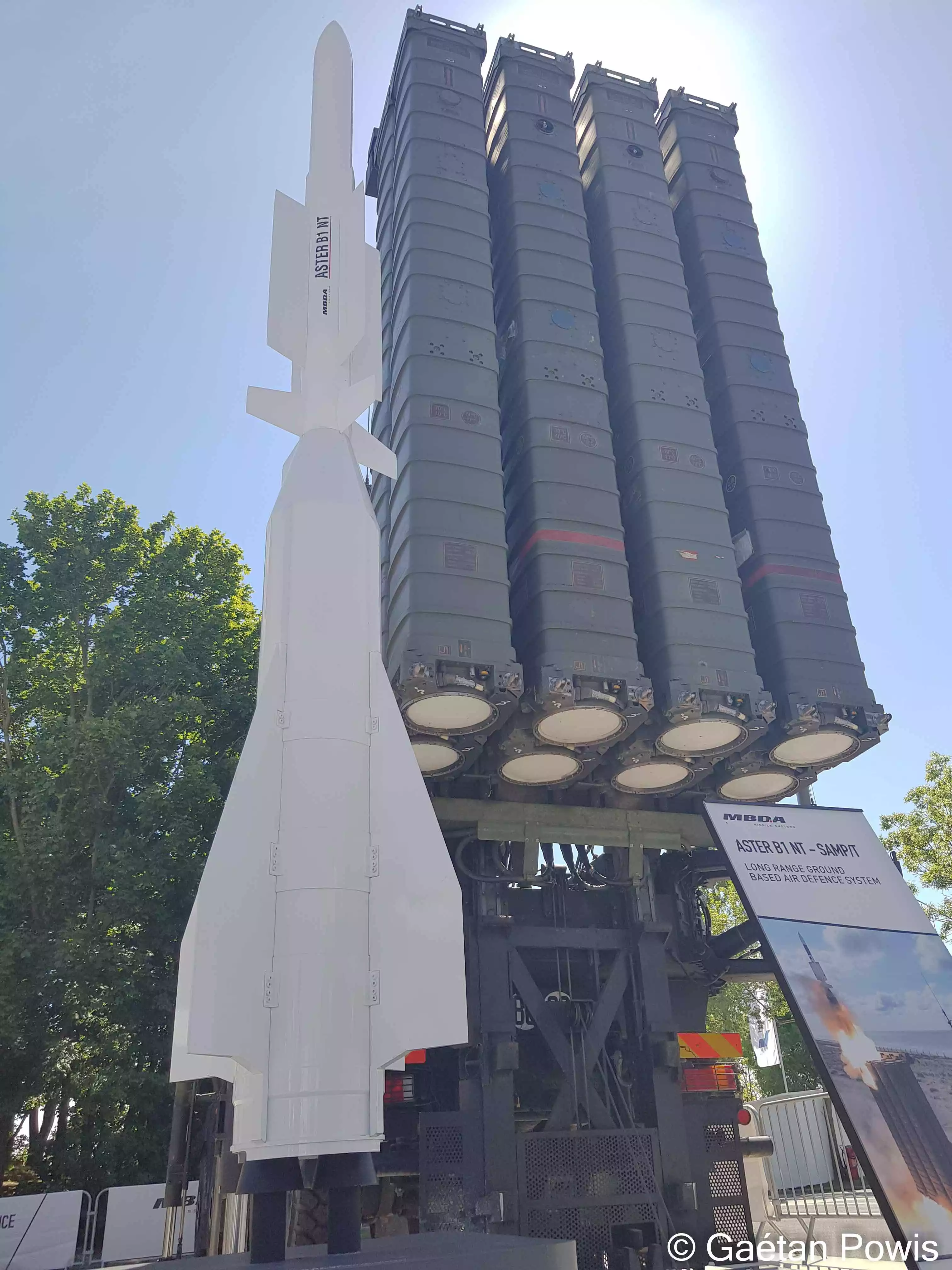 Missile antiaérien longue portée Aster 30 Block 1 Nouvelle Technologie (Aster 30 B1NT) et lanceur SAMP/T.