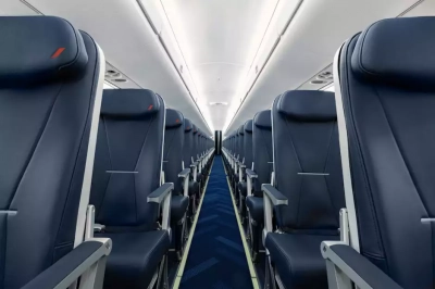 Air France a inauguré son premier Embraer 190 réaménagé