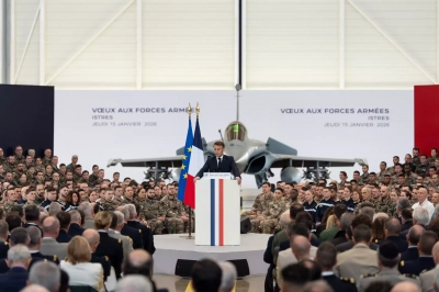 Vœux aux Armées : entre réarmement et autonomie européenne