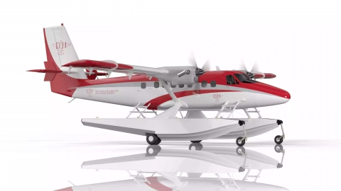 De Havilland : option pour 10 avions d’IndiaOne Air au Dubai Air Show