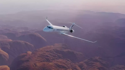 Bombardier : première commande pour le Global 8000