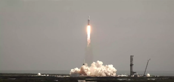 SpaceX : retour de la Falcon Heavy