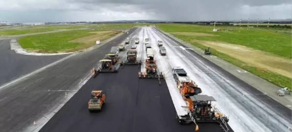 Aéroportuaire : la rénovation de la piste 1 de Paris CDG en approche finale