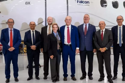 Dassault Aviation inaugure son site de Melbourne en Floride