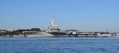 Le groupe aérien de retour à bord du Charles-de-Gaulle