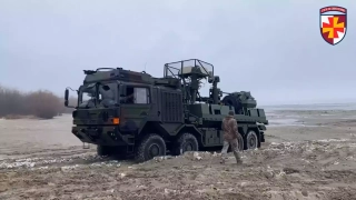 Premières images du canon antiaérien Terrahawk en Ukraine