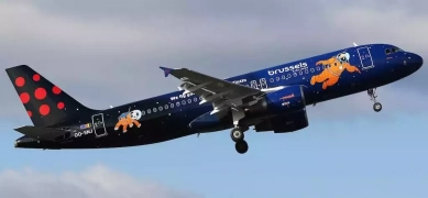 Brussels Airlines rend une nouvelle fois hommage à Tintin