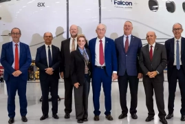 Dassault Aviation inaugure son site de Melbourne en Floride