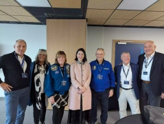 Des astronautes à la rencontre de jeunes en Belgique