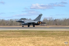 Toute première interception pour les Rafale en mer Baltique