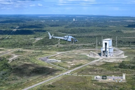 Opération Titan : le centre spatial de Guyane sous protection