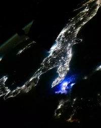 Le Japon de nuit, vu depuis l’ISS