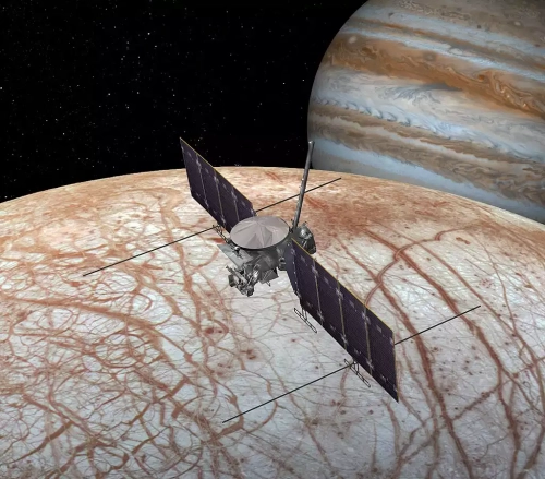 Une sonde en quête d’un océan sous la glace d’une lune de Jupiter