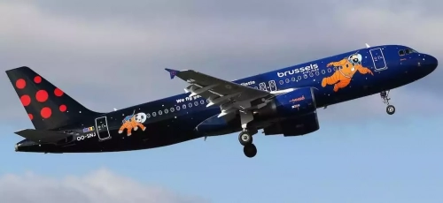 Brussels Airlines rend une nouvelle fois hommage à Tintin