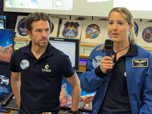 L’excellence de Sophie Adenot saluée avant même son départ