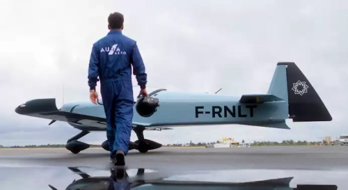 Un Intégral E au mondial de l'automobile