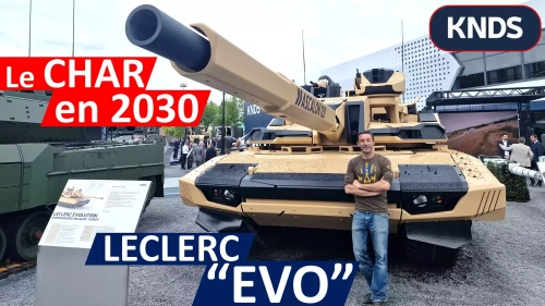Le CHAR DE COMBAT en 2030: tous les secrets du char Leclerc "EVO" de KNDS