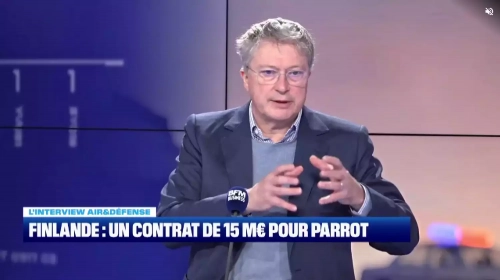 Air&Défense - Du loisir aux drones militaires pour l'Ukraine : comment Parrot a réussi son improbable pari