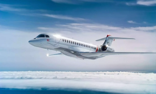 Le Falcon 10X : Dassault Aviation dévoile l’avion de tous les superlatifs