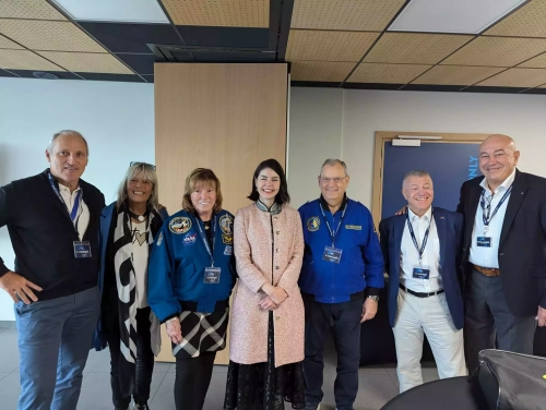 Des astronautes à la rencontre de jeunes en Belgique