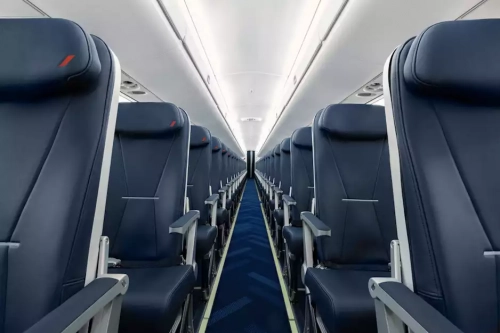 Air France a inauguré son premier Embraer 190 réaménagé