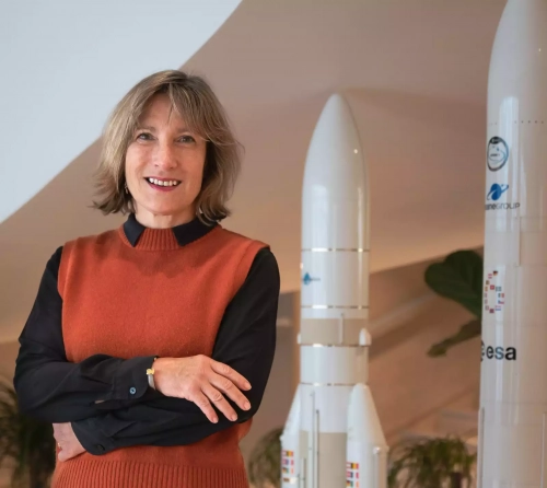 Portrait de Géraldine Naja, directrice du Transport spatial à l’ESA