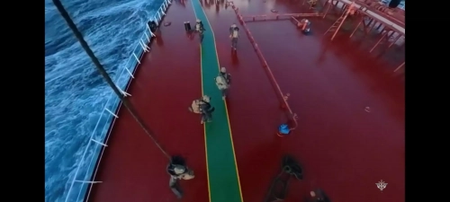 Les 31F et 36F au cœur de la capture du pétrolier fantôme russe Grinch