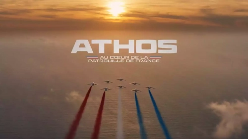 Premières images du film "ATHOS – Au cœur de la Patrouille de France"