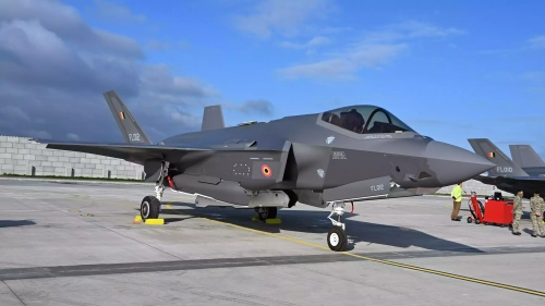 Les premiers F-35A sont arrivés en Belgique
