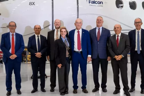 Dassault Aviation inaugure son site de Melbourne en Floride